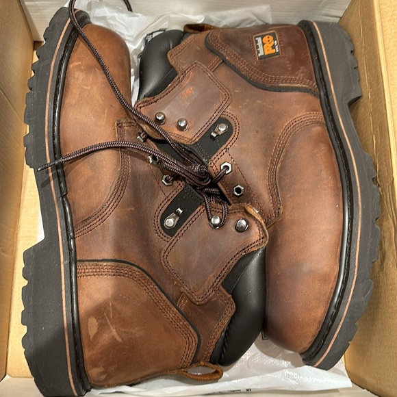 Men’s timberland steel toe pit boss boots - Picture 4 of 6